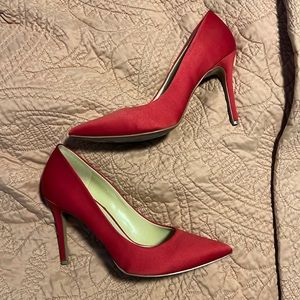 Michael Kors Red Heels, Size 9